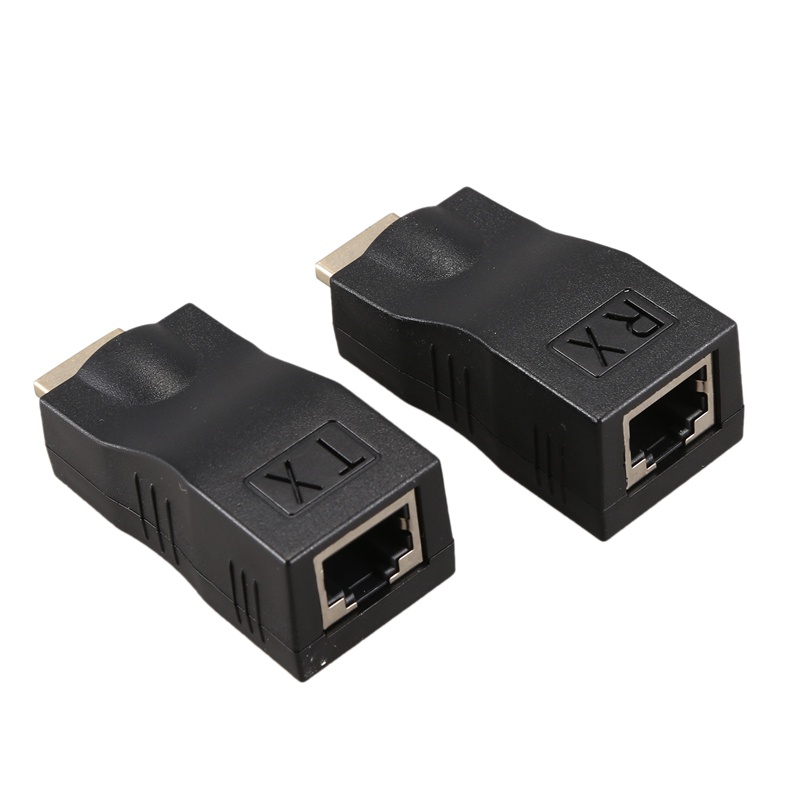 Bộ chuyển đổi mạng LAN Ethernet 4K 3D HDMI 1.4 30M sang RJ45 5e/6 | WebRaoVat - webraovat.net.vn