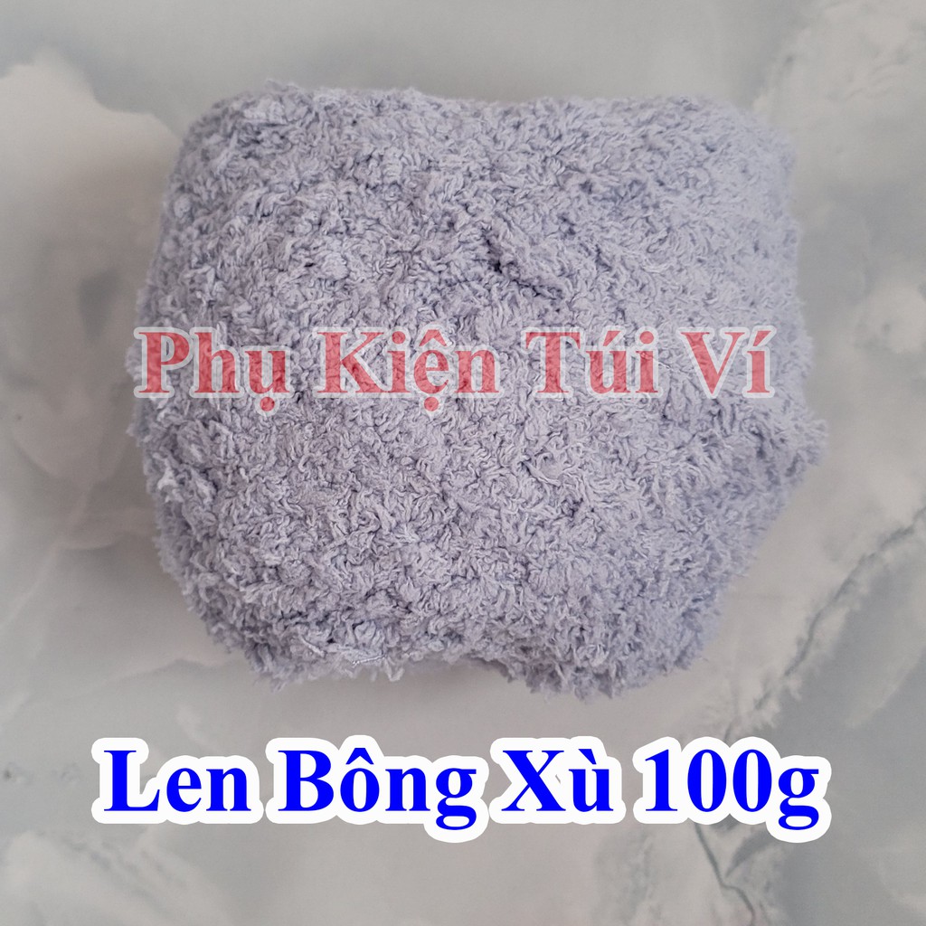 Len bông xù 100gr (giá 30k/cuộn)