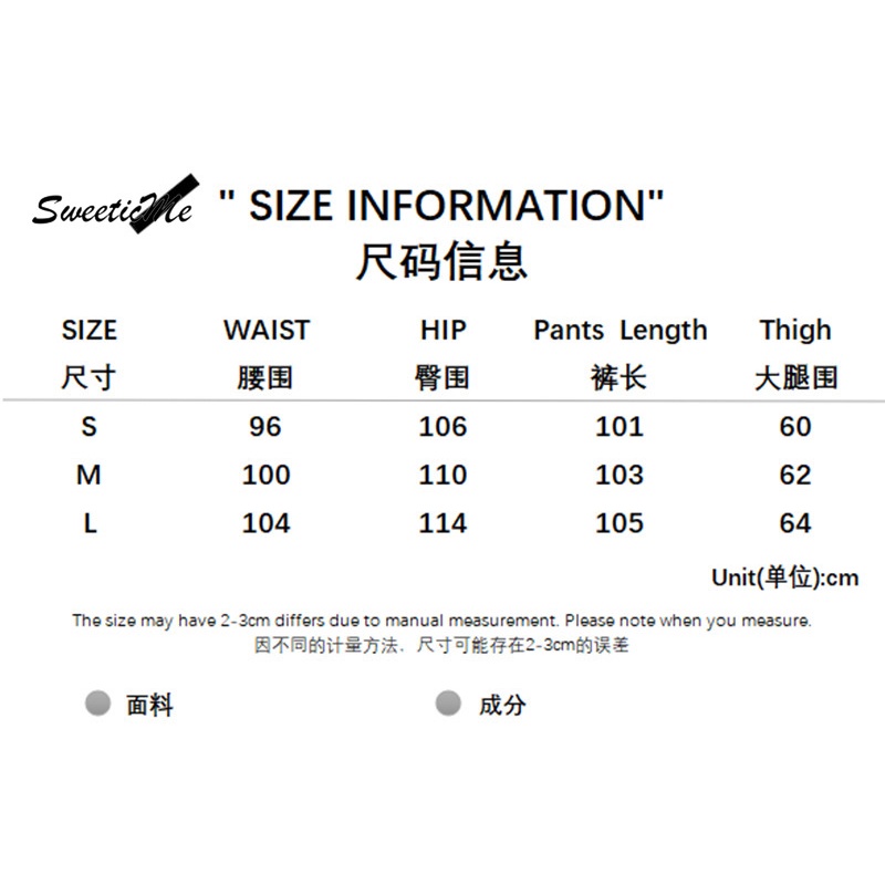 Sweeticme Quần Túi Dây Rút Co Giãn Thời Trang Nữ