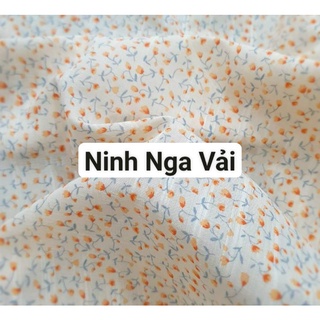 vải đũi hoa nhí