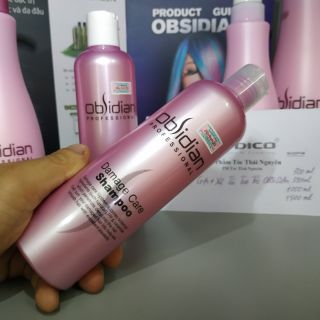 Cặp gội xả tái tạo tóc obsidian Hàn Quốc 300ml