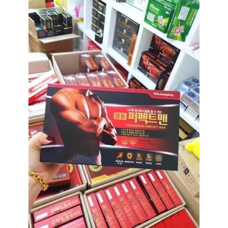 Viên Bổ Nam Giới KWANGDONG PERFECT MAN Hàn Quốc, Hộp 240 viên