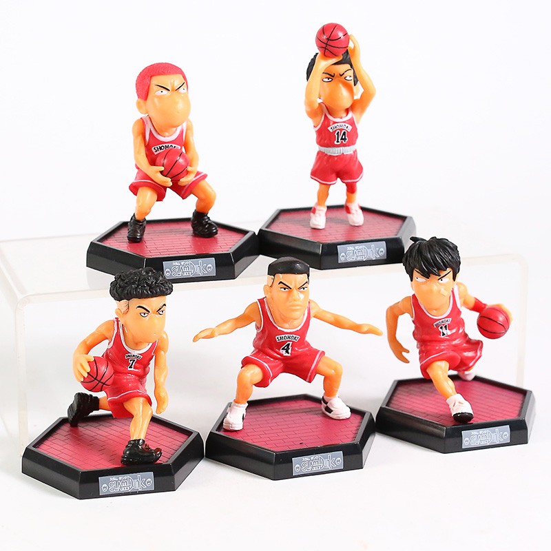 Set 5 Mô Hình Nhân Vật Phim Slam Dunk Cao Cấp Tỉ Lệ 1