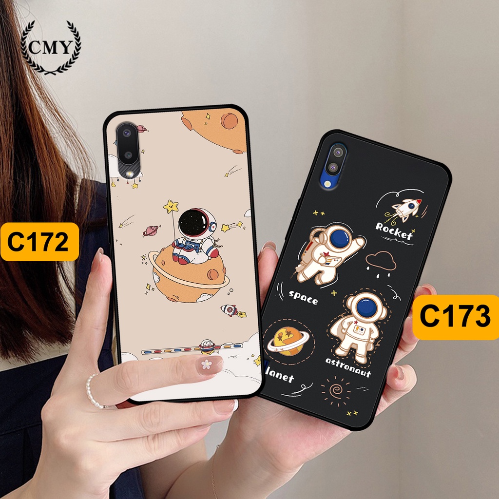 Ốp Samsung A01 / A02 / A10 / M10 in hình astronaut, phi hành gia vũ trụ hottrend, độc đáo, cá tính.