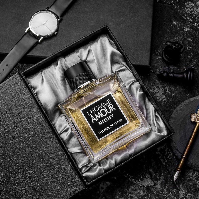 Nước Hoa Nam Cao Cấp  L’HOMME AMOUR NIGHT Hương Thơm Nhẹ Lôi Cuốn Chai 100ml - Barlow Store