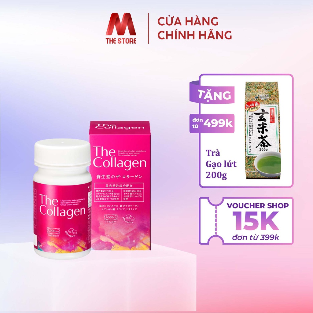 Viên uống The Collagen Shiseido Nhật hộp 126 viên