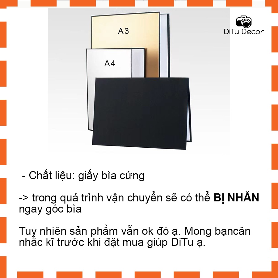 Tấm hắt sáng a4, hắt sáng a3 gập 2 màu trắng bạc và vàng, trợ giúp chụp ảnh - DiTu Decor