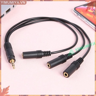 Cáp Chia 3 Cổng Âm Thanh Stereo 3.5mm