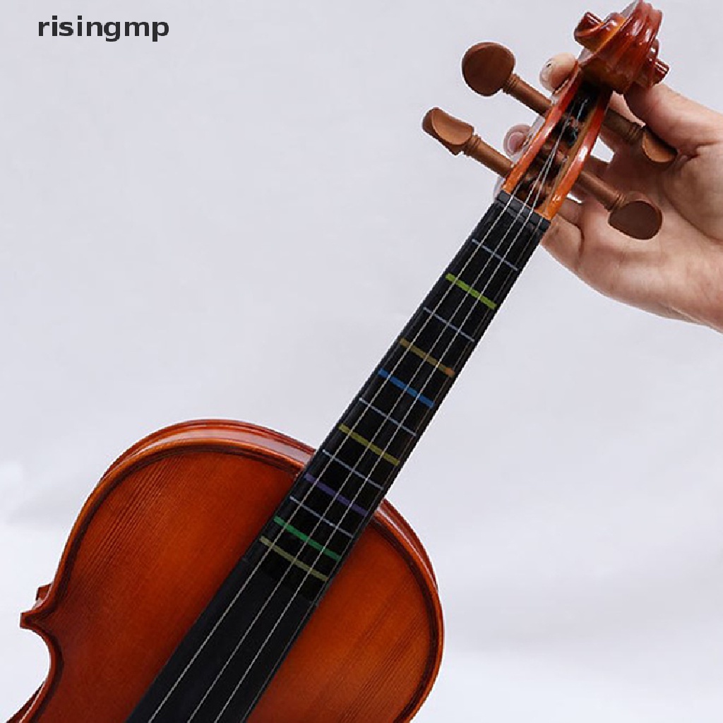 Miếng Dán Trang Trí Đàn violin 4 / 4-1 / 8fingerboard Không Cần Keo ♨Trên đó