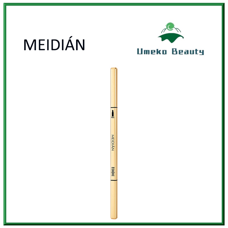 【Từ tp Hồ Chí Minh gửi hàng】chì kẻ mày MEIDIÁN không thấm nước bền màu lâu trôi với 3 màu tùy chọn có đầu chải lông màu tiện dụng