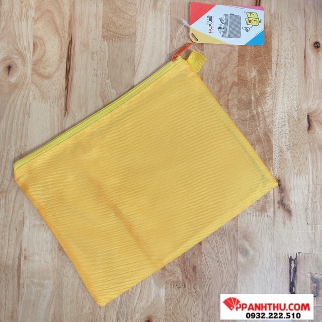 TÚI VẢI 3 NGĂN CAO CẤP A5 6666 ( 23,5 x 19cm)