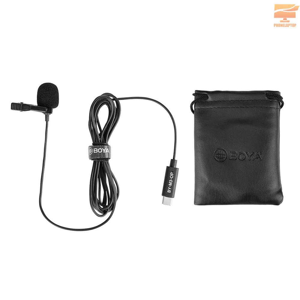 Micro Cài Áo Boya By-M3-Op Cổng Usb Type-C Tương Thích Với Dji Osmo Pocket