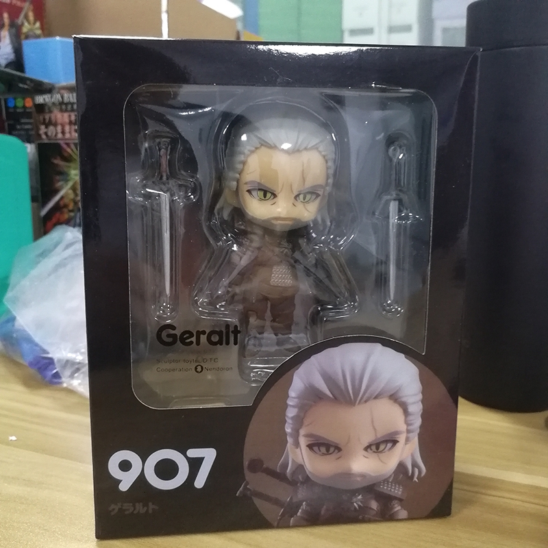 The Witcher 3: Wild Hunt Nendoroid Geralt of Rivia Action Figure Model Toy