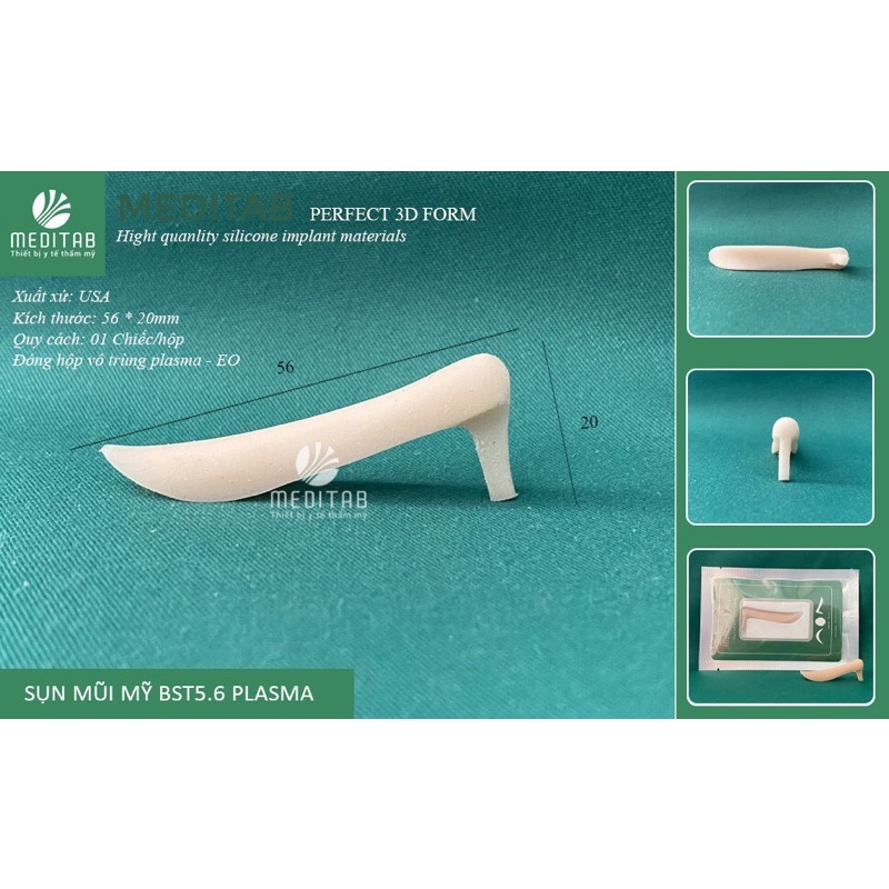 Sụn nâng mũi USA BST5.6 độc quyền Meditab