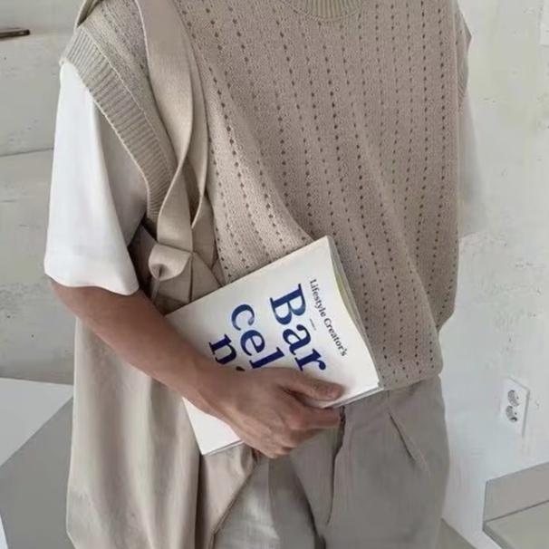 Áo Ba Lỗ Nam Dệt Kim Mỏng Cổ Tròn Dáng Rộng Thời Trang Hàn Quốc Đơn Giản Dành Mùa Hè fashion bigsize Màu sắc rắn Thao simple đáng yêu mát sát nách chất vải Đẹp nhiên thoáng khí Co Giãn Tốt FreeShip cao cấp Co Giãn Tốt Chất Lượng Cao top