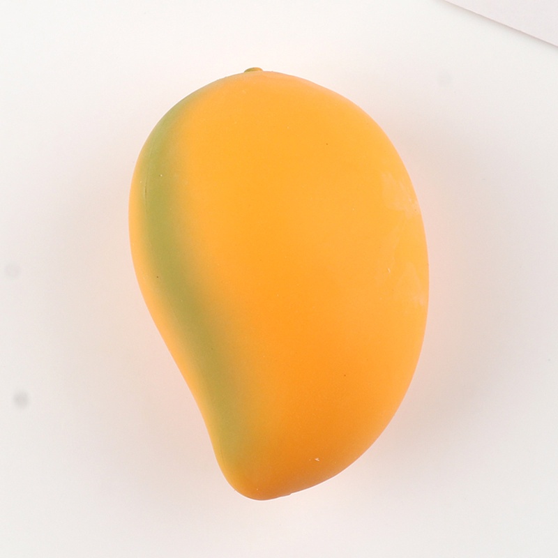 Bóng Bóp Giảm Căng Thẳng 3 Inch Hình Quả Xoài Sống Động Cho Nam Nữ