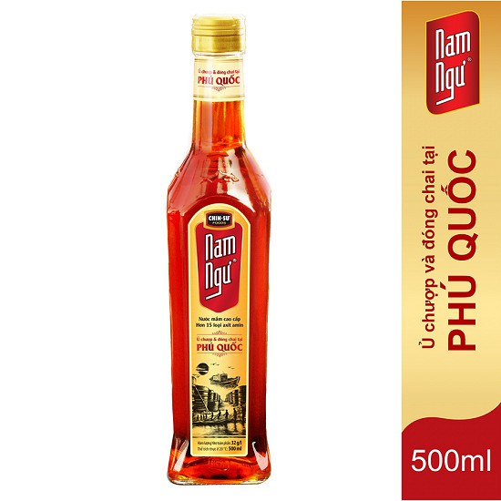 Nước Mắm Nam Ngư Phú Quốc chai sành 500ml