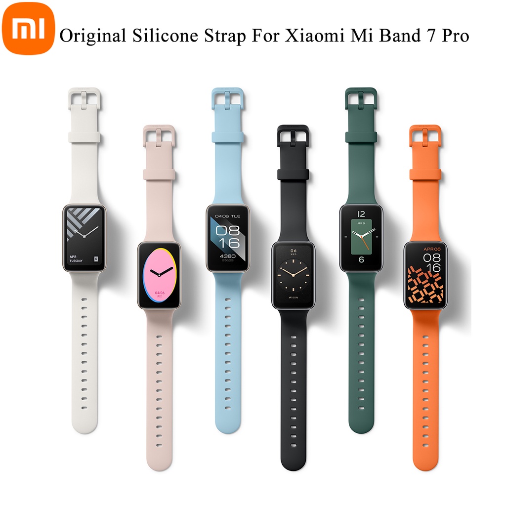 Dây Đeo Thay Thế Bằng Silicone Cho Đồng Hồ Thông Minh Xiaomi Mi Band 7 pro Band 7 pro