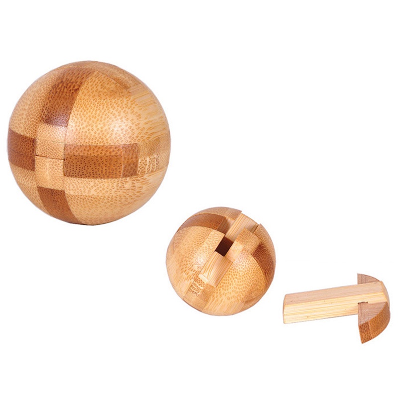 Đồ Chơi Mở Khóa Khổng Minh 3D Bằng Gỗ Cho Bé