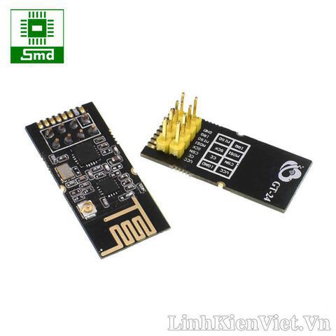 Module NRF24L01 PA LNA GT-24 (1100m) Mạch thu phát Không dây 2.4G NRF 24L01 Có khuếch đại PA LNA Anten tích hợp