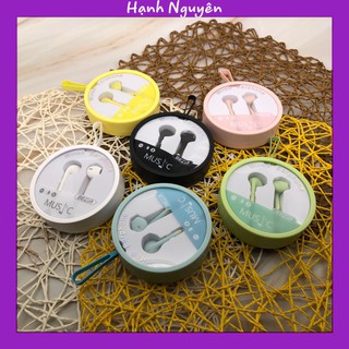 Tai nghe macaron có dây chân cắm tròn BZ-103 [ẢNH THẬT]