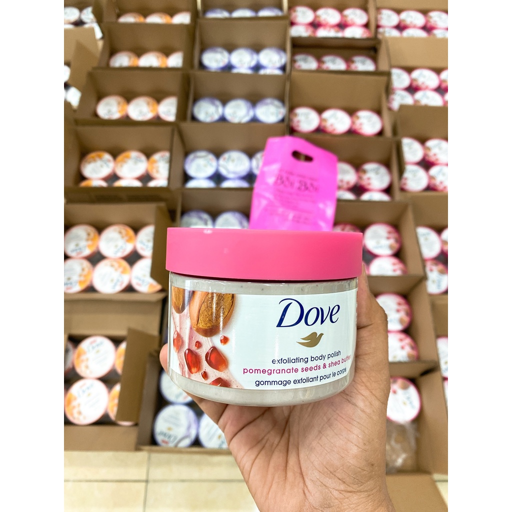 Tẩy Tế Bào Chết Toàn Thân Mịn Da DOVE Exfoliating Body Polish 298g