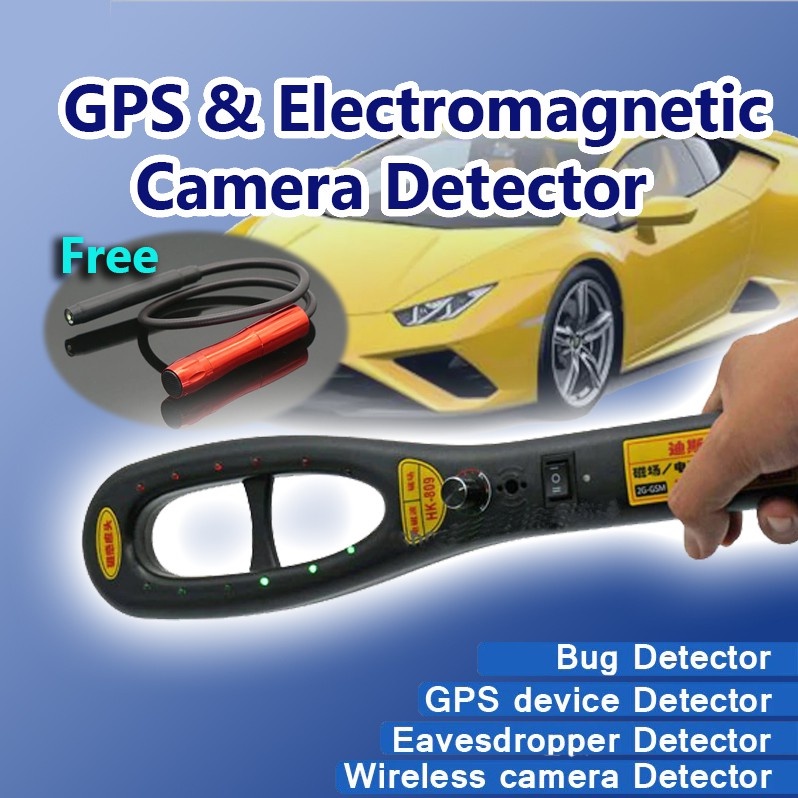 MKR HK809 Car GPS spy hidden tracker positioning signal anti eavesdropping magnetic field electromagnetic wave detector