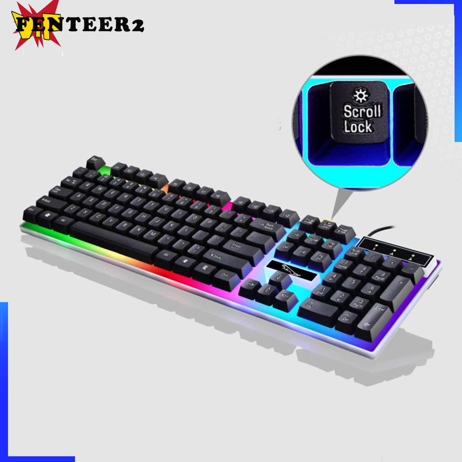 (Fenteer2 3c) Chuột Gaming Có Dây Cho Pc