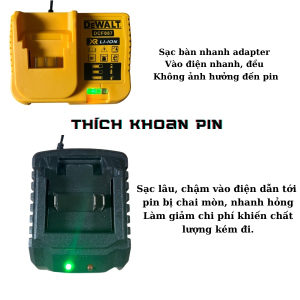 Máy siết bulong pin DEWALT không chổi than, máy bắn vít, máy tháo mở ốc