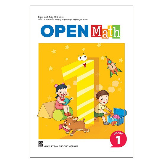 Sách Toán Tiếng Anh OpenMath Lớp 1