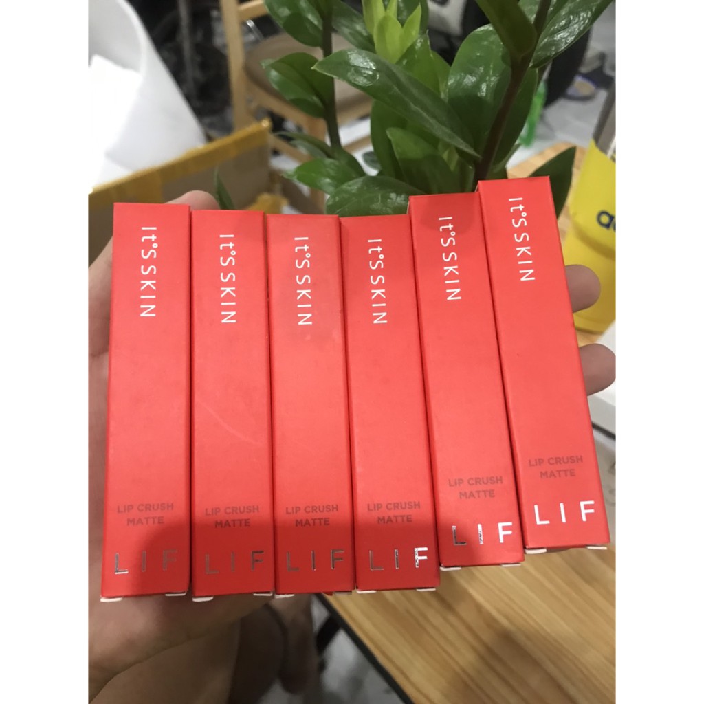 Son Kem Siêu Lì It's Skin Life Color Lip Crush Matte