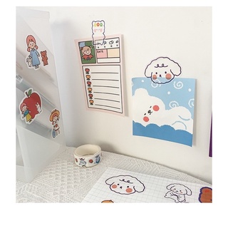 Sticker hình dán gấu dễ thương (set 40 miếng) ST001