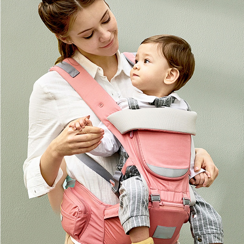 Đai Địu Em Bé Đeo Hông Tiện Dụng Khi Đi Du Lịch