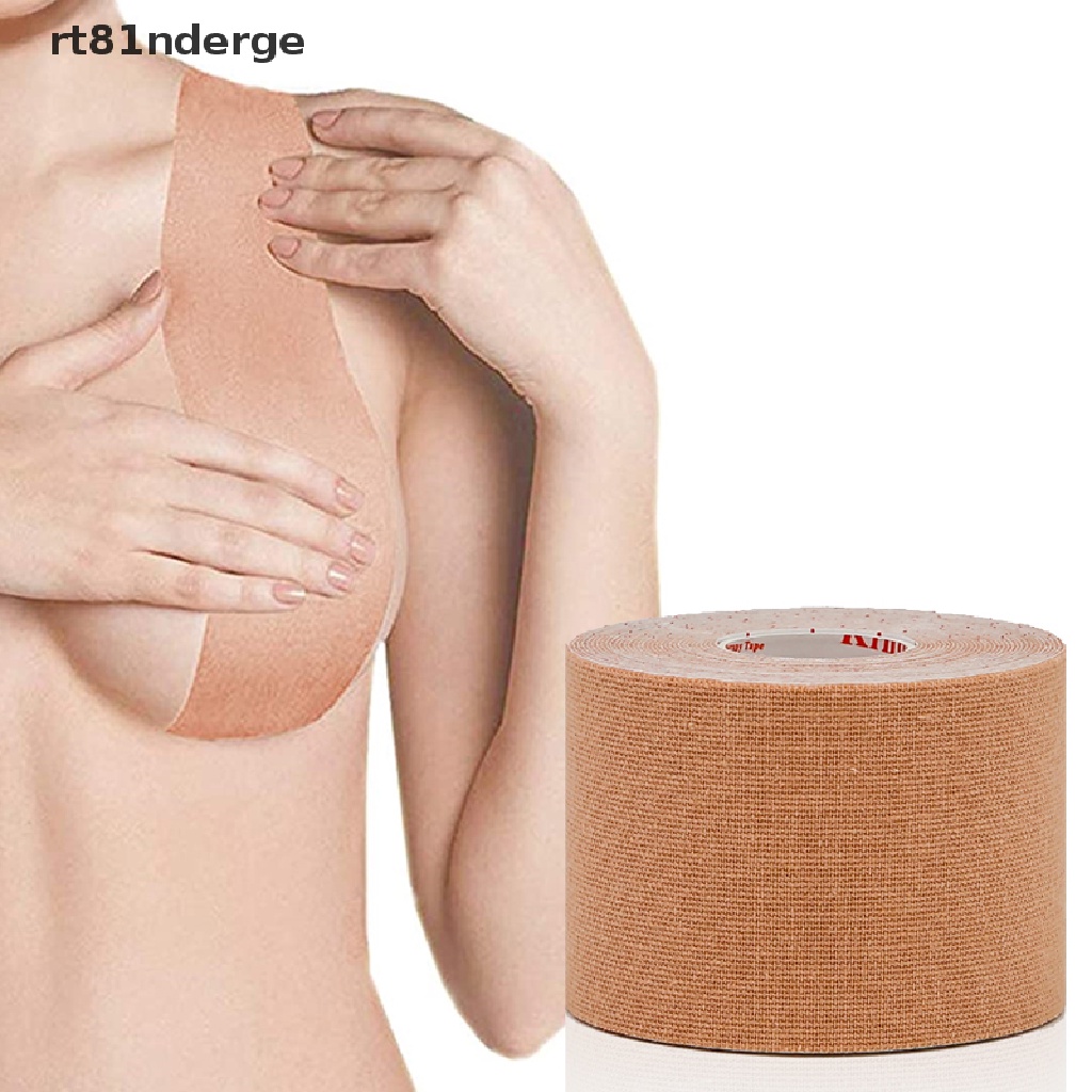 【ge】 Push-up Boob Tape Breast Lift Adhensive Tape Lift Up Invisible Bra Tape Roll/5M .