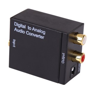 Thiết bị chuyển đổi âm thanh Coaxial Toslink sang analog RCA L / R