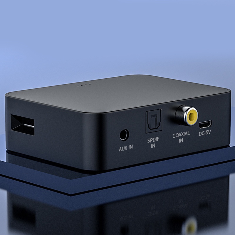 Bộ Truyền Tín Hiệu Bluetooth Không Dây 5 0 3 5mm AUX Thẻ TF 4 Trong 1 Cho TV PC