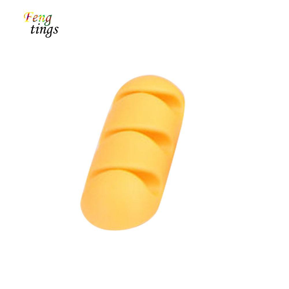 Phụ kiện kẹp dây cáp/điện/sạc 3 lỗ treo tường gọn gàng