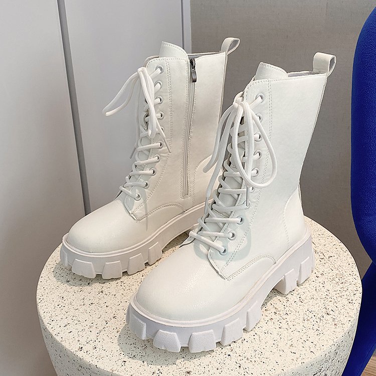 Giày bốt cổ cao mũi kiểu dáng thời trang cho nữ | BigBuy360 - bigbuy360.vn