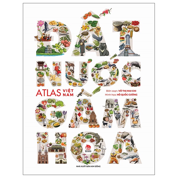Sách Đất Nước Gấm Hoa - Atlas Việt Nam