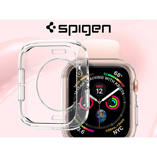 ốp spigen apple watch series 5 / 4 (44mm) Liquid Crystal [ chính hãng ]