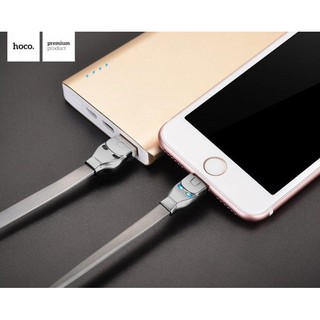 Cáp 2 Đầu Micro và Lightning Hoco U14 Steel Man