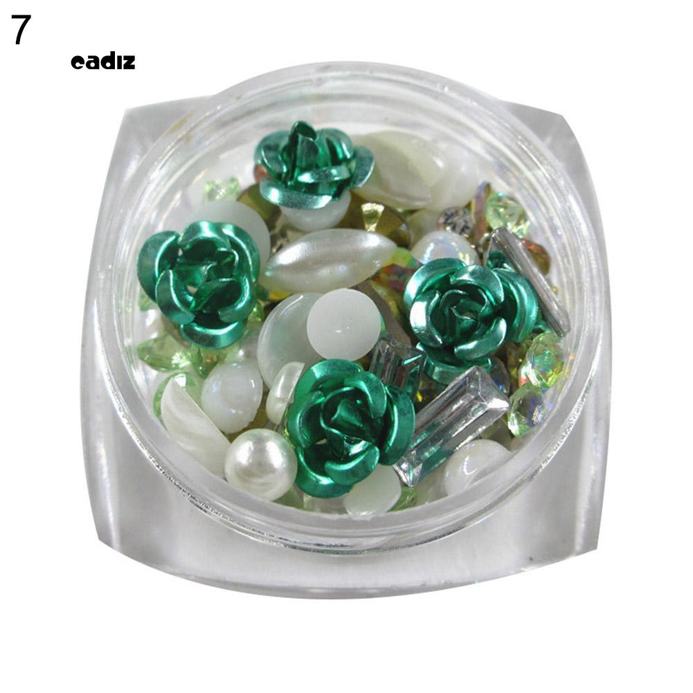 [Hàng mới về] Hộp phụ kiện trang trí móng tay nghệ thuật lấp lánh nổi bật