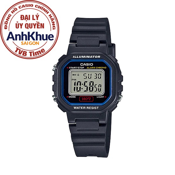 Đồng hồ nữ dây nhựa Casio chính hãng Anh Khuê LA-20WH-1CDF (30mm)