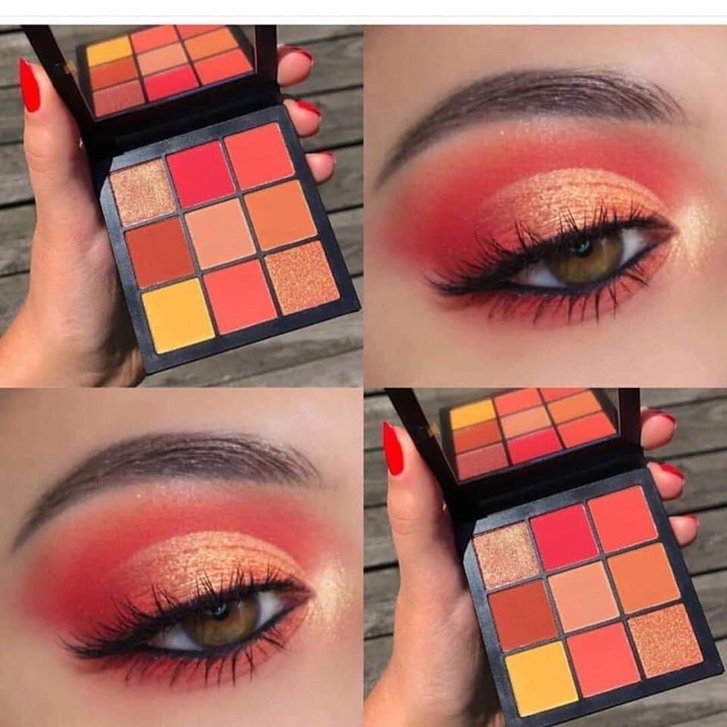 Bảng phấn mắt Huda Beauty Coral