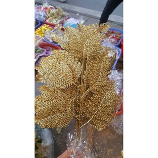 [giá sỉ] Cành lá me dùng trang trí oản tết