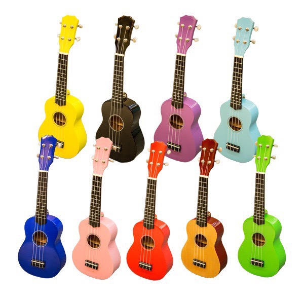 Đàn Ukulele Đàn Dễ Tập Cho Người Chơi KU_12 (Nhắn tin chọn màu)