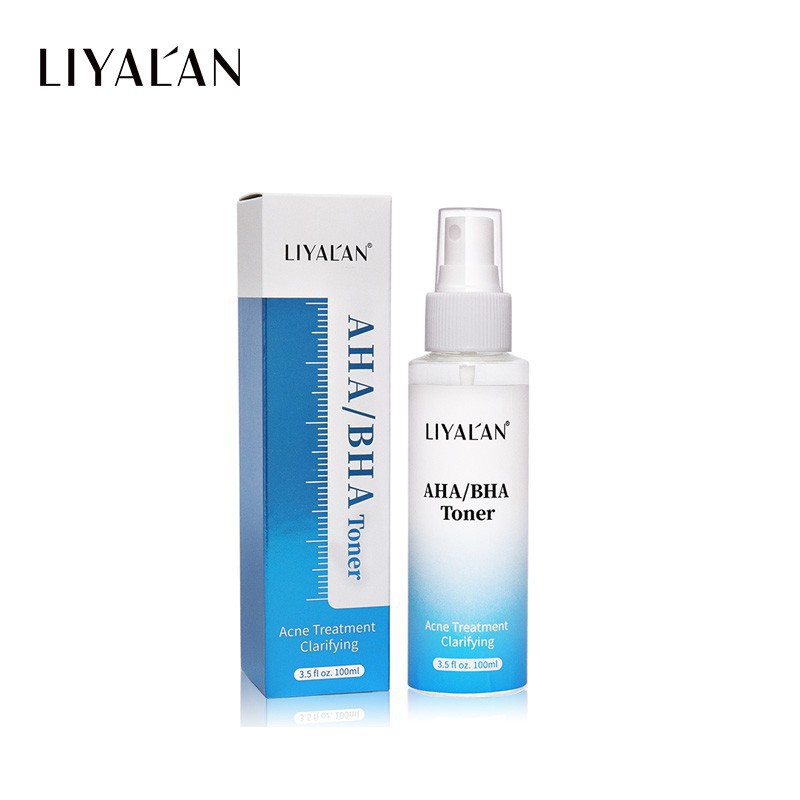 LIYAL'AN AHA BHA Toner giúp giảm mụn trứng cá và mụn đầu đen 100ml | BigBuy360 - bigbuy360.vn