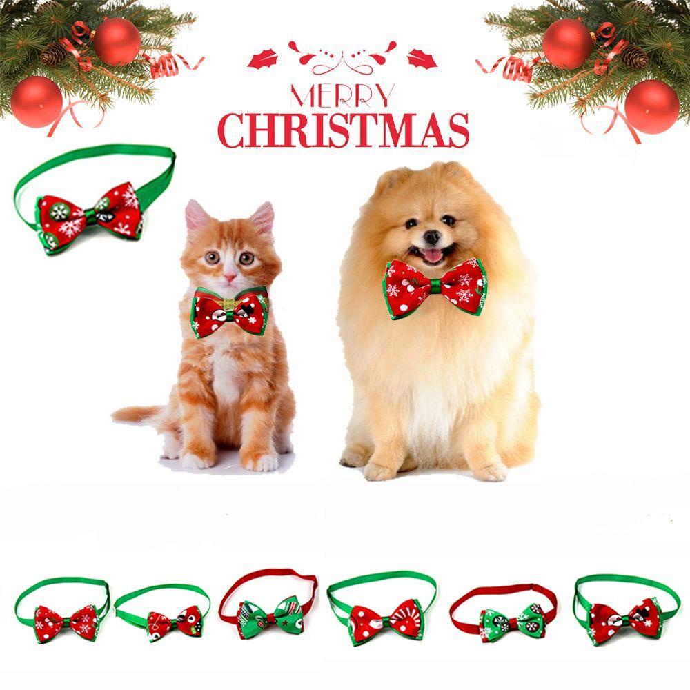 Nơ Đeo Cổ Tùy Chỉnh Trang Trí Giáng Sinh Cho Chó