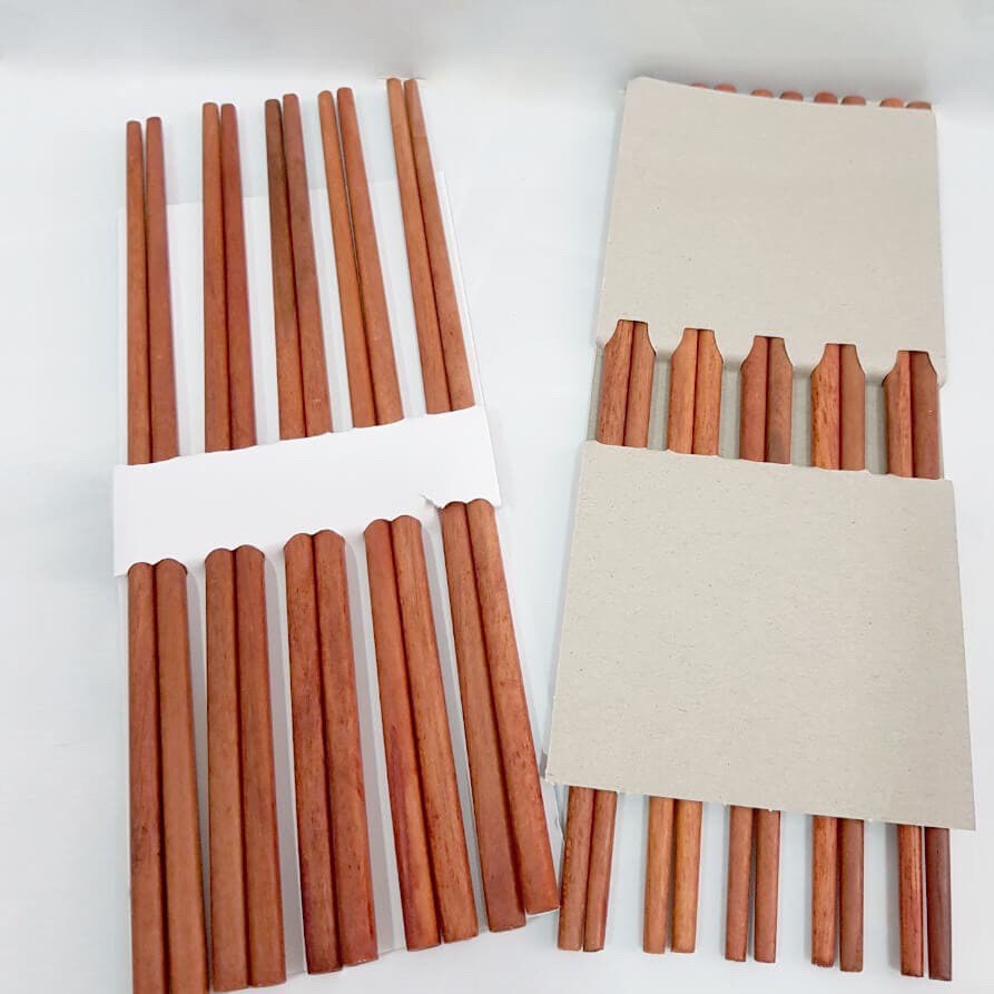 Đũa Gỗ Chò Chỉ - Gỗ Căm Xe - Đũa Dừa Lão Cao Cấp Tiến Phát