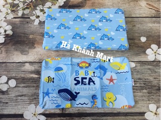 Gối cao su Dokma kèm vỏ gối